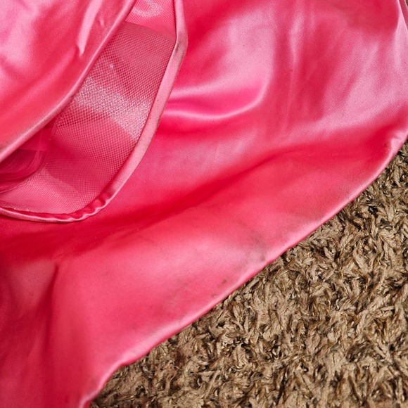 Sherri Hill 2 Pink Halter Neck Crop Top 2Piece Formal Skirt Set Beaded Pockets - Picture 11 of 16